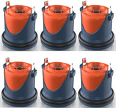 PETZEE 6-pack batteries ready for R21/R22/R51 collars, easy replacement.