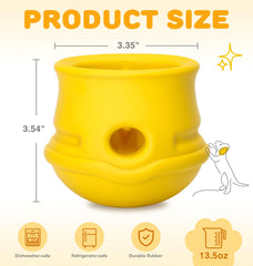 PetZee durable natural rubber dog toy designed for safe chewing