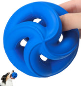 PetZee indestructible dog toy with hollow design for safe chewing.