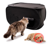 Pexter cat litter box enclosure with hidden design keeps the room neat.
