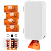 PEXTER dog poop bag dispenser wall-mounted for quick door-side access.