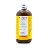 Pfizer Nemex bottle pour—easy, ready-to-dose canine deworming suspension for dogs.