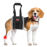 PICK FOR LIFE adjustable dog lift harness side view shows hind-leg support