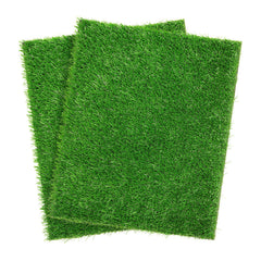 PICK FOR LIFE artificial dog grass pad top view for indoor potty areas and easy cleaning