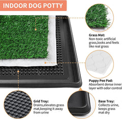 PICK FOR LIFE base tray supports the grass mat securely.