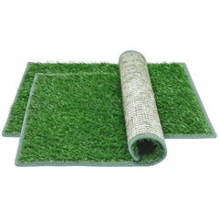 PICK FOR LIFE dog potty grass pad 20x25 with realistic turf for easy potty training.