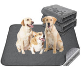 PICK FOR LIFE washable dog pads with absorbent top layer keep surfaces drier