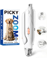 Picky Zoom 2-in-1 nail clippers with LED light for precise trimming at home.