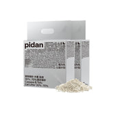 Pidan Cassava and Tofu Cat Litter packaging highlights natural ingredients and eco design