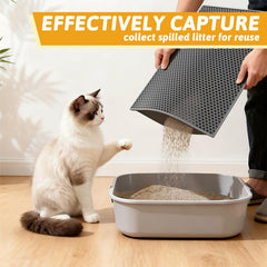 Pieviev waterproof mat blocks urine from seeping to floors.