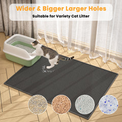 Pieviev waterproof bottom layer mat bottom view highlights floor protection.