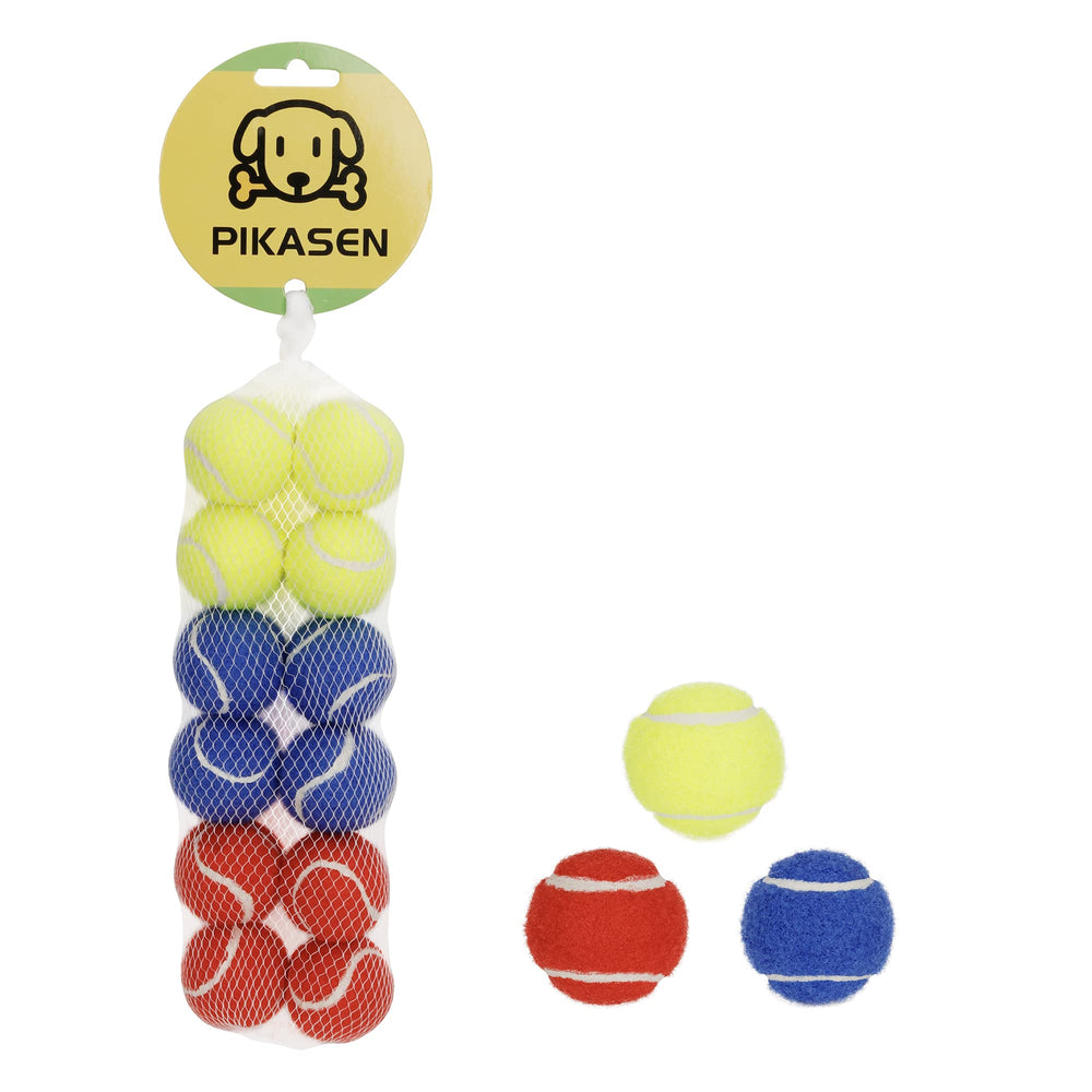 PIKASEN 1.5-inch tennis ball for dogs, ideal for gentle fetch and training