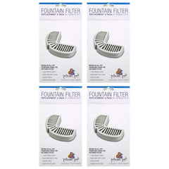 Pioneer Pet replacement filters for ceramic fountains improve water clarity and freshness.