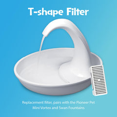 Pioneer Pet Swan faucet-like drinking mimics tap hydration
