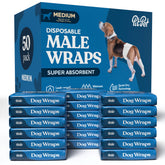PitPet Comfortable Male Diapers show secure fit for active dogs.