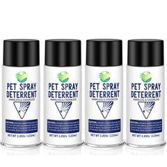 Piutezo cat deterrent refill front view showing 4-pack for safe indoor use