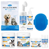 Pjordo teeth cleaning finger wipes remove plaque and freshen breath after meals.