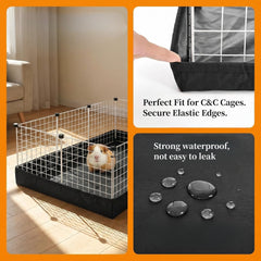 PJYuCien easy-install liner shown inside a cage for convenience.