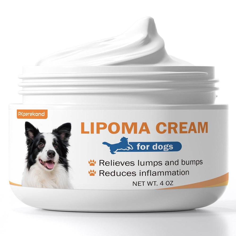 PKperekond Lipoma Cream for Dogs bottle shown, gentle lump care