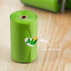 Pkpoo plant-based PBAT and PLA materials close-up