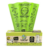 PLANET POOP large roll bags for convenient grab and go dog waste cleanup