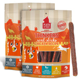 PLATO Thinkers chicken treats 2-pack front view for easy portioning