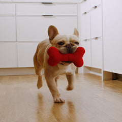 Playology diamond-quilted toy offers enhanced durability for tough chewers.