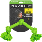 Playology Dri-Tech Rope Tug for large dogs, durable chew toy for tough play indoors or outdoors.