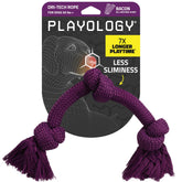 Playology Dri-Tech rope tug for medium dogs, offering longer play and durability.