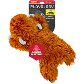 Playology Highland Cow plush toy with squeaker for interactive play