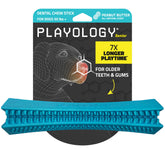 Playology senior dental chew stick for large dogs supports comfortable chewing