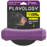 Playology Squeaky Chew Stick for large dogs, ideal for indoor fetch