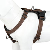 PLUTUS PET adjustable no-pull harness front clip aids gentle training and control