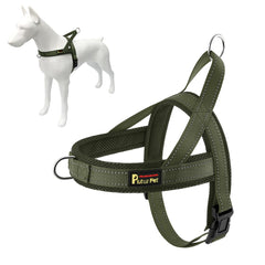 PLUTUS PET No Pull harness with breathable mesh pad for comfortable outdoor walks