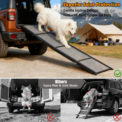 Poakkus non-slip surface reduces slipping and joint stress.