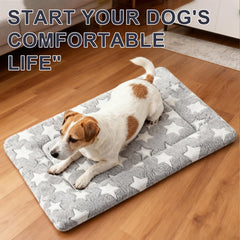 pobopobo dog bed mat machine washable for easy cleaning