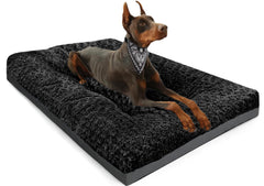 POCBLUE Deluxe dog bed 35-inch with washable design for medium to large dogs
