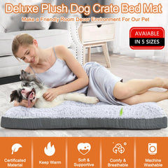 POCBLUE bed with non-slip bottom for secure placement.