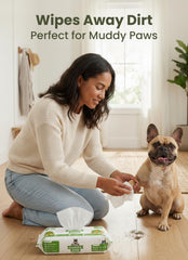 Pogi's Dog Grooming Wipes for body cleansing with gentle hydration.