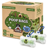 Pogi's leak-proof dog poop bags for mess-free walks.