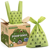 Pogi's Dog Poop Bags with Handles offer extra-thick protection for big messes.
