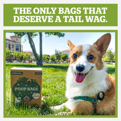 Pogi's extra-thick unscented poop bags provide reliable tear resistance.
