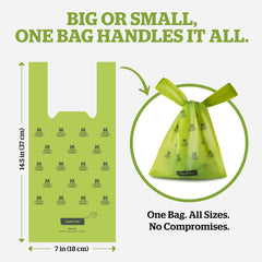 Pogi's odor-control bags help keep disposal areas fresher.