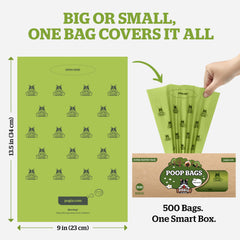 Pogi's Poop Bags recyclable packaging supports eco friendly choices
