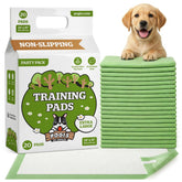 Pogi's Potty Pads XL with sticky tabs securing pad on floor