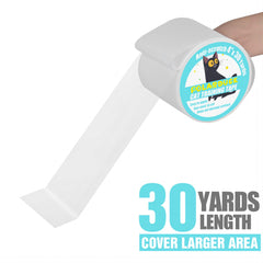 Polarduck easy-application on furniture edge for quick protection.