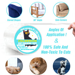 Polarduck peel-back paper illustration demonstrates easy installation and safe use.