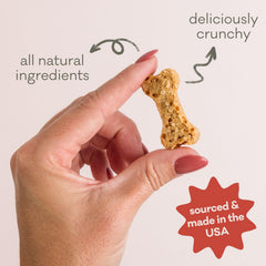 Polkadog Chicken Littles ingredients list highlighting simple all-natural components