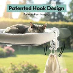 POMESEA solid metal frame provides sturdy support and long-lasting durability.