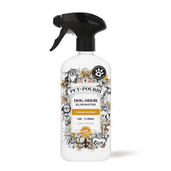 Poo-Pourri Pet-Pourri canine coconut bottle freshens pet odors quickly